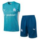Conjunto Olympique de Marseille Treino Regata 24/25 - Azul - Futx Brasil