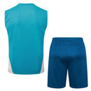 Conjunto Olympique de Marseille Treino Regata 24/25 - Azul - Futx Brasil