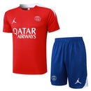 Conjunto PSG Treino 24/25 - Vermelho - Futx Brasil