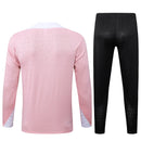 Conjunto Agasalho Treino PSG 24/25 - Rosa e Branco - Futx Brasil