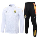 Conjunto Agasalho Treino Real Madrid 24/25 - Branco - Futx Brasil