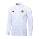 Conjunto Agasalho Treino Real Madrid 24/25 - Branco - Futx Brasil