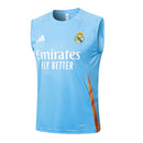 Conjunto Real Madrid Treino Regata 24/25 - Azul Claro - Futx Brasil