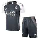 Conjunto Real Madrid Treino 24/25 - Cinza - Futx Brasil