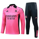 Conjunto Agasalho Treino Real Madrid 24/25 - Rosa - Futx Brasil