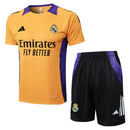 Conjunto Real Madrid Treino 24/25 - Laranja - Futx Brasil