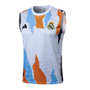 Conjunto Real Madrid Treino Regata 24/25 - Branco - Futx Brasil