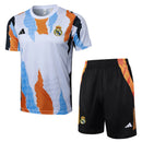 Conjunto Real Madrid Treino 24/25 - Branco - Futx Brasil