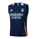 Conjunto Real Madrid Treino Regata 24/25 - Azul Escuro - Futx Brasil