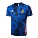 Conjunto Real Madrid Treino 24/25 - Azul Dragão - Futx Brasil
