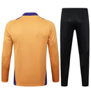 Conjunto Agasalho Treino Real Madrid 24/25 - Laranja - Futx Brasil