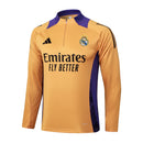 Conjunto Agasalho Treino Real Madrid 24/25 - Laranja - Futx Brasil
