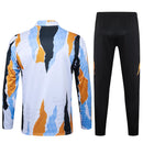 Conjunto Agasalho Treino Real Madrid 24/25 - Branco - Futx Brasil