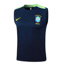 Conjunto Brasil Treino Regata 24/25  - Azul e Verde My Store