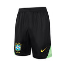 Conjunto Brasil Treino Regata 24/25  - Preto e Verde My Store