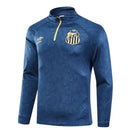 Conjunto Agasalho Treino Santos 24/25 - Azul Marinho - Futx Brasil