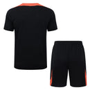 Conjunto Brasil Treino 24/25  - Preto e Laranja My Store