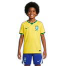 Conjunto Infantil Brasil Home 26/27 - Amarelo