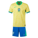 Conjunto Infantil Brasil I 2024 - Amarelo - Futx Brasil