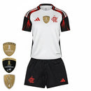 Conjunto Infantil Flamengo II 25/26 - Branco - Futx Brasil