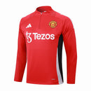 Conjunto Agasalho Treino Manchester United 24/25 - Vermelho - Futx Brasil