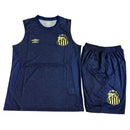 Conjunto Santos Treino Regata 24/25  - Azul Marinho - Futx Brasil