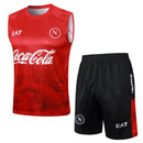 Conjunto Napoli Treino Regata 24/25 - Vermelho - Futx Brasil