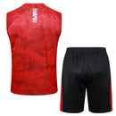 Conjunto Napoli Treino Regata 24/25 - Vermelho - Futx Brasil