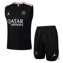 Conjunto PSG Treino Regata 24/25 - Preto - Futx Brasil