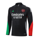 Conjunto Agasalho Treino Arsenal 24/25 - Preto - Futx Brasil
