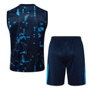 Conjunto Chelsea Treino Regata 24/25 - Azul Escuro - Futx Brasil
