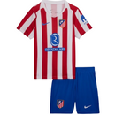 Conjunto Infantil Atlético de Madrid I 25/26 - Branco e Vermelho - Futx Brasil