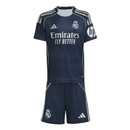 Conjunto Infantil Real Madrid II 25/26 - Azul Marinho - Futx Brasil
