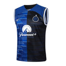 Conjunto Inter de Milão Treino Regata 24/25 - Azul e Preto - Futx Brasil