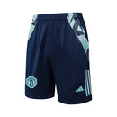 Conjunto Manchester United Treino Regata 24/25 - Azul Turquesa - Futx Brasil