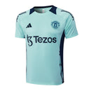Conjunto Manchester United Treino 24/25 - Azul Turquesa - Futx Brasil