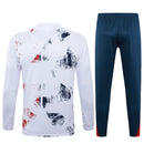 Conjunto Agasalho Treino PSG 24/25 - Branco - Futx Brasil