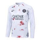 Conjunto Agasalho Treino PSG 24/25 - Branco - Futx Brasil