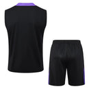 Conjunto PSG Treino Regata 24/25 - Preto - Futx Brasil