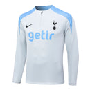 Conjunto Agasalho Treino Tottenham 24/25 - Branco - Futx Brasil