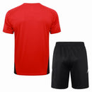 Conjunto Manchester United Treino 24/25 - Vermelho - Futx Brasil