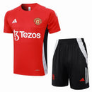 Conjunto Manchester United Treino 24/25 - Vermelho - Futx Brasil