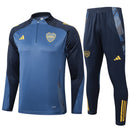 Conjunto Agasalho Treino Boca Juniors 24/25 - Azul Escuro - Futx Brasil