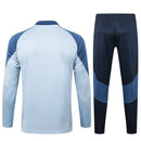 Conjunto Agasalho Treino Boca Juniors 24/25 - Azul Claro - Futx Brasil