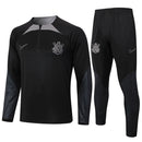 Conjunto Agasalho Treino Corinthians 24/25 - Preto - Futx Brasil