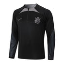 Conjunto Agasalho Treino Corinthians 24/25 - Preto - Futx Brasil