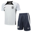 Conjunto Corinthians Treino 24/25 - Branco - Futx Brasil