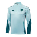 Conjunto Agasalho Treino Cruzeiro 25/26 - Azul Turquesa - Futx Brasil