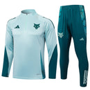 Conjunto Agasalho Treino Cruzeiro 25/26 - Azul Turquesa - Futx Brasil