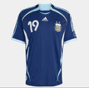 Camisa Argentina Away 2006 Retrô - Azul escuro My Store